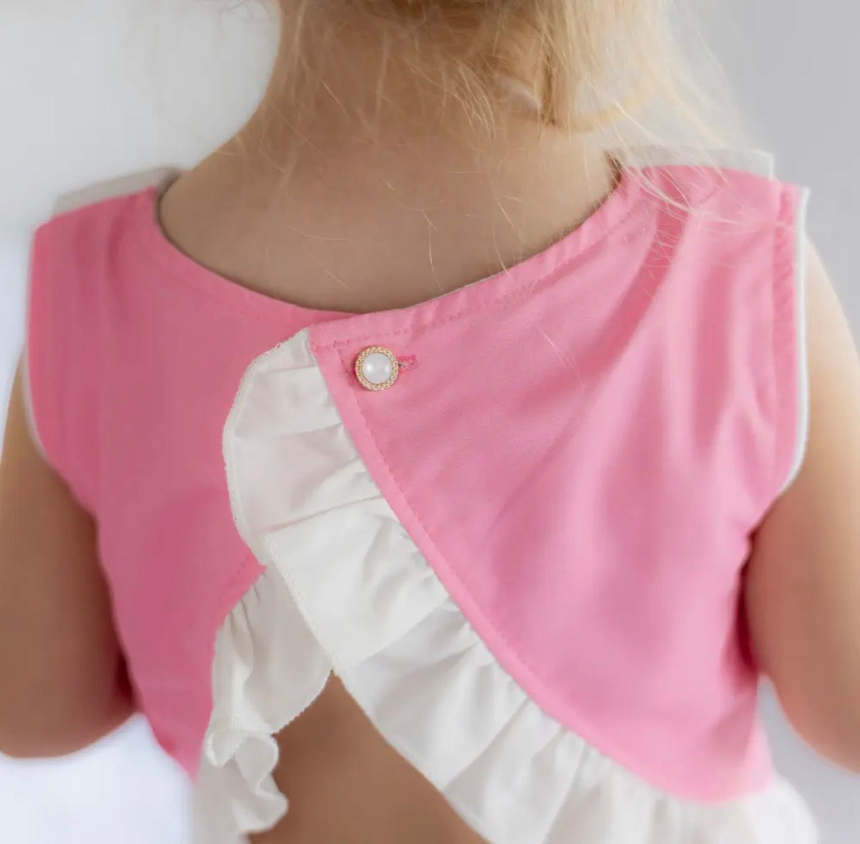 Pink Gingham Bloomer Set - Monogram Not Included