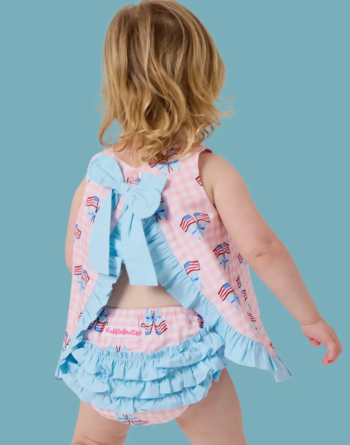 Patriotic Ruffle Butt Set