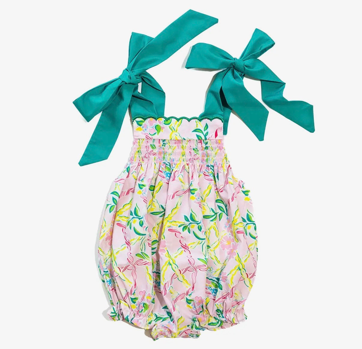 Sweet Summer Smocked Bubble