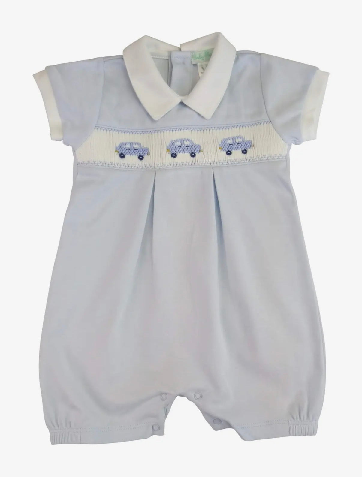 Boys Smocked Romper
