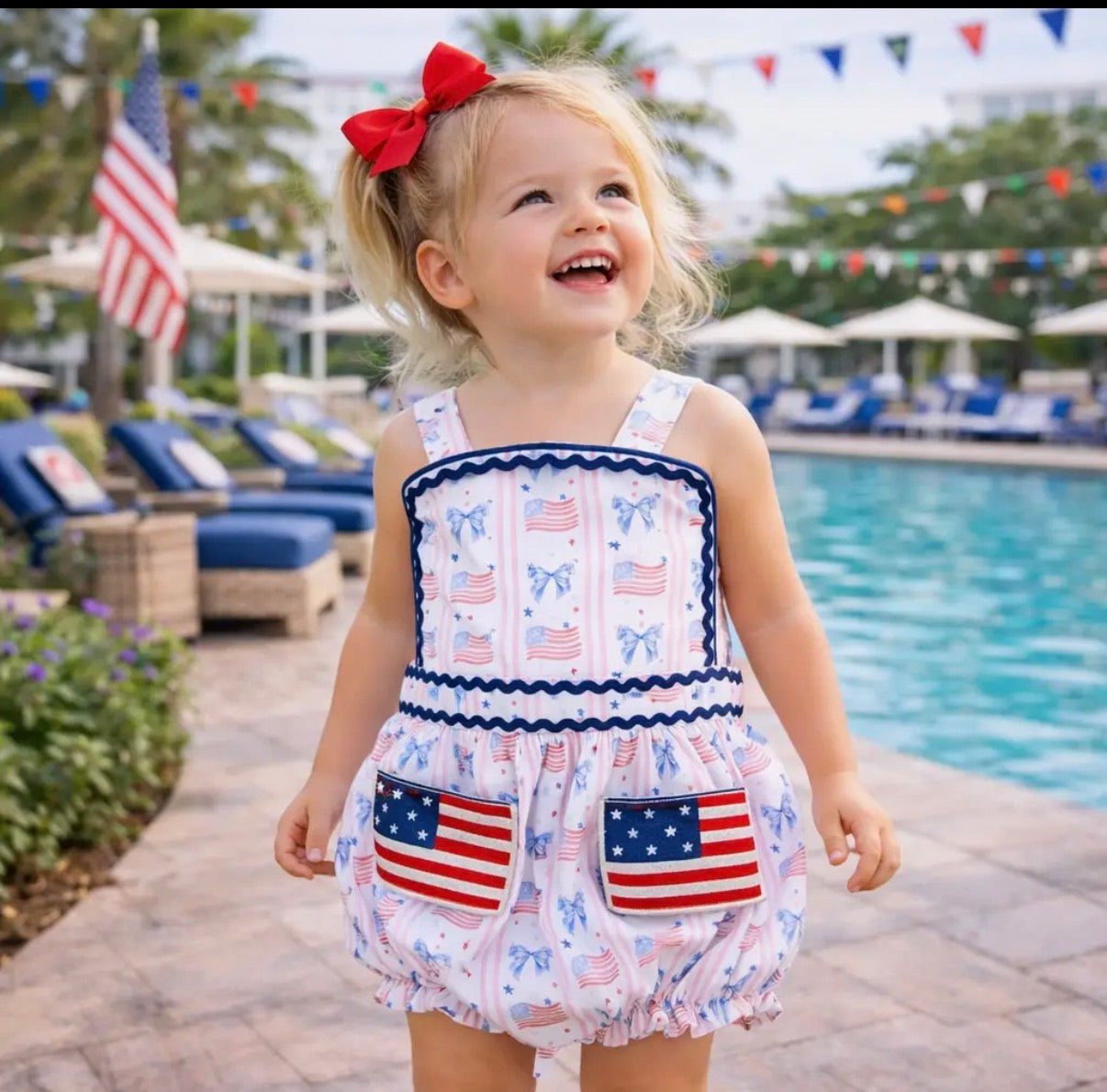 American Flag Bubble